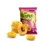 Zdrowidło Loopeas Sweet Chilli&Lime Light chrupki z soczewicy o smaku chilli z limonką 50 g