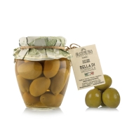 Fratepietro Olive Verdi Denocciolate Bella Di Cerignola zielone oliwki drylowane 314 ml