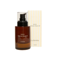 La Bomba Soleil Shimmer Oil rozświetlający olejek do ciała z drobinkami miki 50 ml