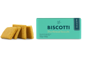 Cipriani Biscotti in Latta Rettangolare włoskie chrupiące ciastka 125 g