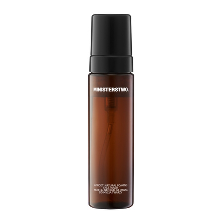 Ministerstwo Dobrego Mydła naturalna pianka do mycia twarzy morela 200 ml