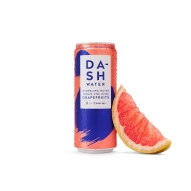 Da-sh Water sparkling water grapefruit woda mineralna gazowana z naturalnym aromatem grejfruta 0,33l