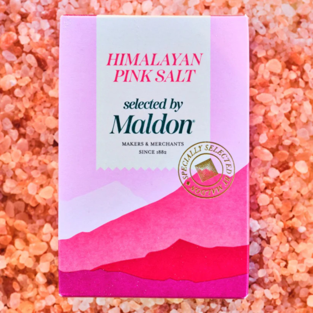 Maldon Himalayan Pink Salt - himalajska sól różowa kamienna 250 g