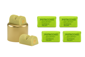 Venchi Pistacchio Ingot (Gourmet) włoskie czekoladki (zestaw 4 czekoladek pistacjowych) 60 g