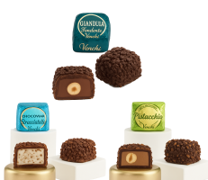 Venchi Chocoviar włoskie czekoladki (zestaw 3 różnych pralin) 62 g