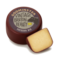 Godminster Vintage Bruton Beauty Cheddar BIO brytyjski ser okrągły 150 g
