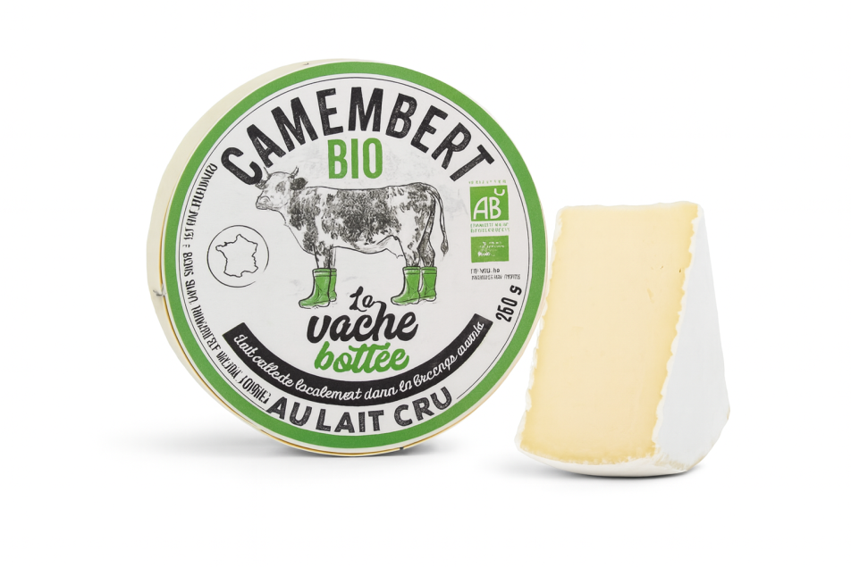 Gillot Camembert La Vache Bottée BIO organiczny francuski ser krowi camembert 250 g