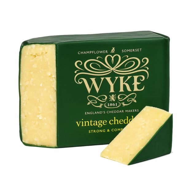 Wyke Cheddar Vintage brytyjski ser cheddar dojrzewający, wyrazisty 200 g