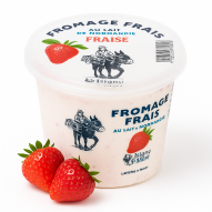 Isigny Ste Mère Fraise Pot Tran serek homogenizowany truskawkowy 500 g