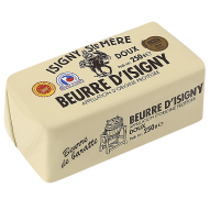 Isigny Ste Mère Beurre AOP DX Moule Cremier masło bez soli blok 250 g
