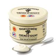 Isigny Ste Mère Creme fraîche AOP 40% francuska kwaśna śmietana z Normandii 200 ml