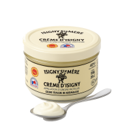 Isigny Ste Mère Creme fraîche AOP 40% francuska kwaśna śmietana z Normandii 198 g