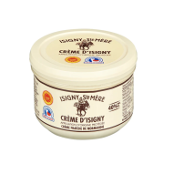 Isigny Ste Mère Creme fraîche AOP 40% francuska kwaśna śmietana z Normandii 198 g