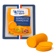 Isigny Ste Mère Mimolette Francaise en Tranche francuski naturalny ser w plastrach 150 g