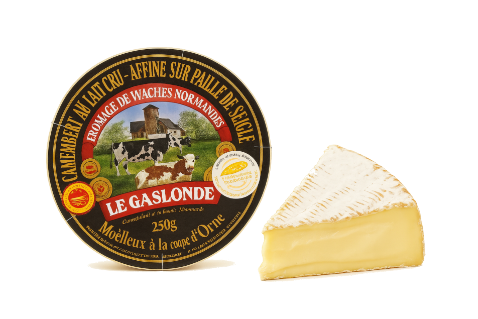 Camembert AOP au Lait Cru Le Gaslonde francuski ser pleśniowy 250 g
