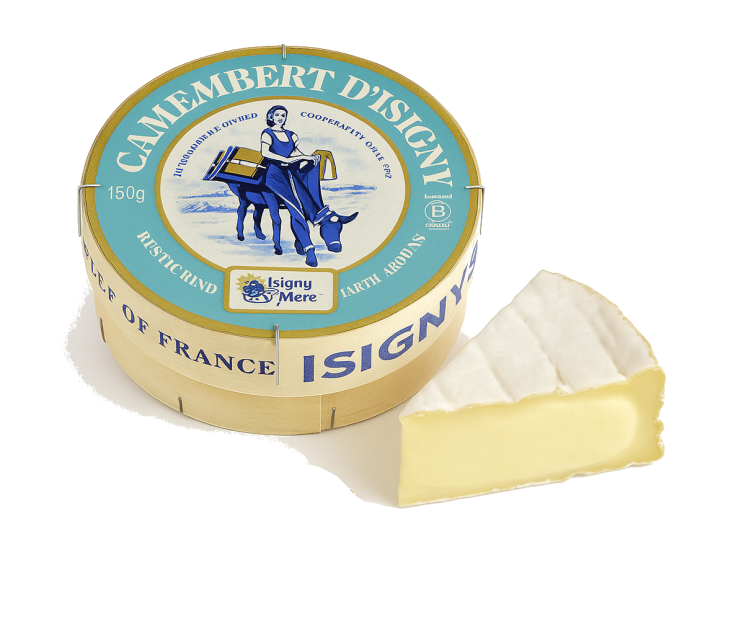 Isigny Ste Mère Petit Camembert Pasto francuski ser camembert z mleka krowiego 150 g
