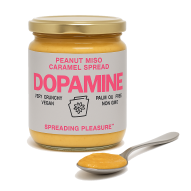 Dopamine Peanut Miso Caramel Spread krem orzechowo-karmelowy z pastą miso 270 g
