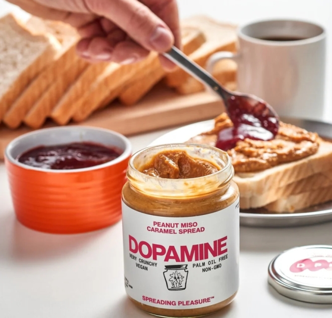 Dopamine Peanut Miso Caramel Spread - krem, masło orzechowe z pastą miso 270 g