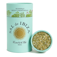 Sal de Ibiza Hierbas Mediterraneas sól morska granito ze śródziemnomorskimi ziołami 55 g