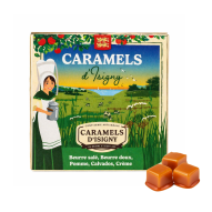 Isigny Ste Mère Soft Caramels Normandie mieszanka karmelków (duże pudełko) 150 g