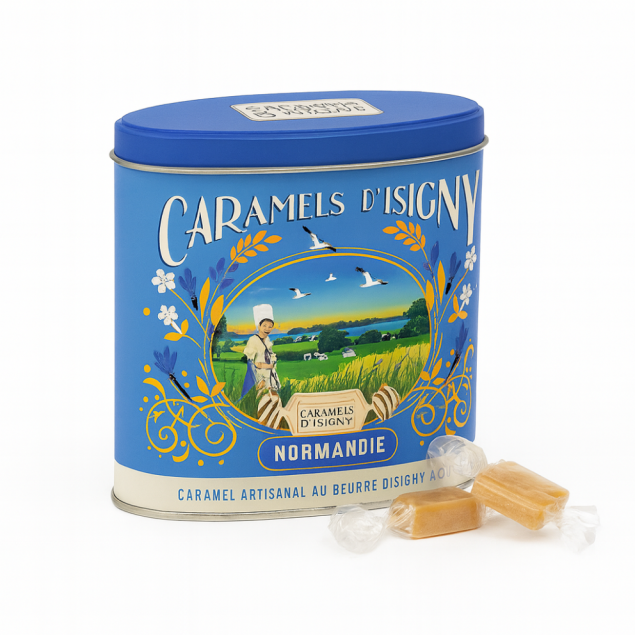 Isigny Ste Mère Salted Butter Melting Caramels solone karmelki z masłem z Normandii 180 g