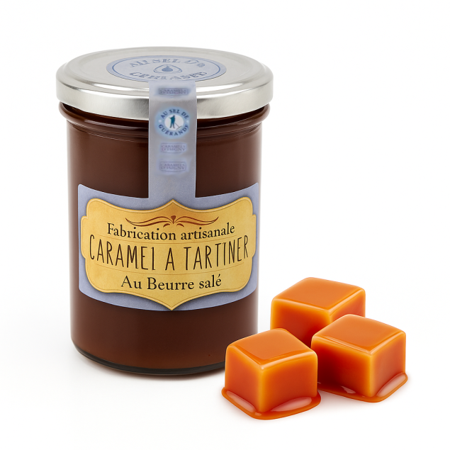 Isigny Ste Mère Caramel Spread With Salted Butter krem karmelowy z solonym masłem A.O.P.  250 g