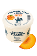 Isigny Ste Mère Fromage Frais Pêche serek o smaku brzoskwiniowym 500 g
