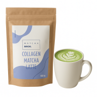 Matcha Bros Matcha Collagen Latte zielona herbata matcha z kolagenem morskim 100 g