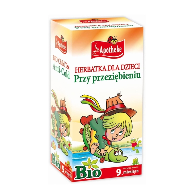 Apotheke Herbatka Dla Dzieci Lipa Czarny bez Rumianek Bio (20 x 1,5 g) 30g