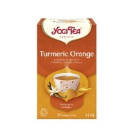 Yogi Tea Herbatka Kurkuma Pomarańcza Bio (17 X 2g)