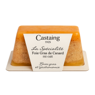 Castaing Foie Gras de Canard Gelee de Sauternes et Piment wątroba z kaczki z galaretką winną i papryką 190 g