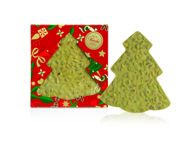 Venchi Brutto&buono Pine Pistachio włoska choinka z całymi pistacjami 200 g