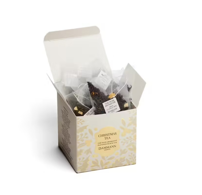 Dammann Christmas Tea - 25 Cristal® sachets świąteczna herbata czarna (25 saszetek)