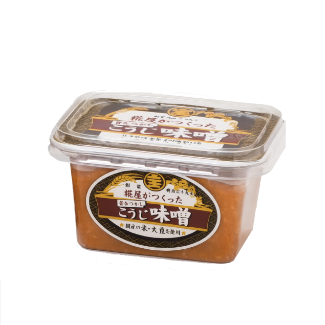Horai-ya Koji‑ya ga tsukutta Mukashi Natsukashi Koji Miso – japońska fermentowana pasta sojowa 300 g