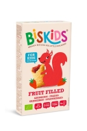 Biskids Ciasteczka z nadzieniem truskawkowym (od 3-go roku życia) BIO 120 g