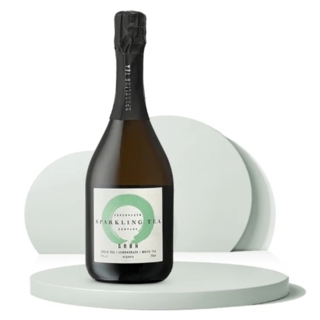 Copenhagen Sparkling Tea GRØN 5% herbata musująca - białe wino, trawa cytrynowa 0,75 l