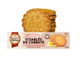 Biscuiterie de l'Abbaye Sable de l'Abbaye - francuskie ciastka maślane (22% masła AOP) 125 g