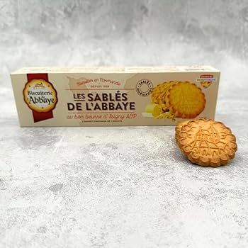 Biscuiterie de l'Abbaye Sable de l'Abbaye - francuskie ciastka maślane (22% masła AOP) 125 g