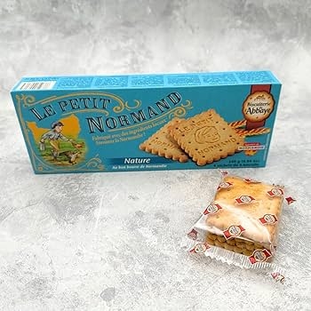 Biscuiterie de l'Abbaye Petits Normands nature - herbatniki maślane (20% masła) 140 g