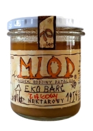Eko Barć Miód Łąkowy Nektarowy - miód z nektarów różnych kwiatów łąkowych 380 g
