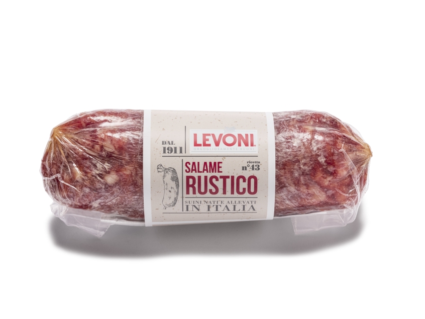 Levoni Salami Rustico - włoska salami z nutą białego pieprzu 220 g
