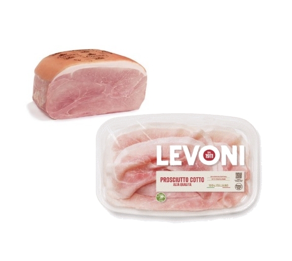 Levoni Prosciutto Cotto - włoska szynka cotto w plastrach 100 g