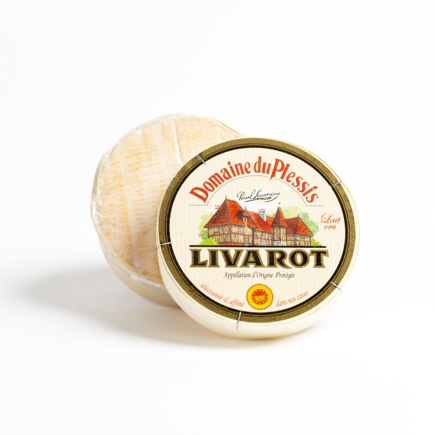 Fromagerie du Plessis Livarot Lait CRU Plessis - francuski ser z surowego mleka krowiego | od 100 g