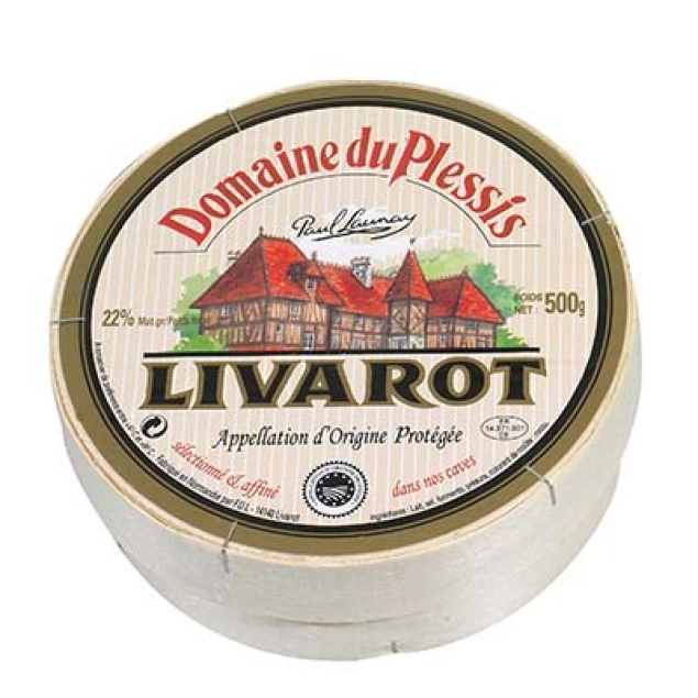 Fromagerie du Plessis Livarot Lait CRU Plessis - francuski ser z surowego mleka krowiego | od 100 g
