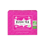 Kusmi Tea Sweet Love BIO - herbata czarna z różowym pieprzem i przyprawami (20 saszetek)