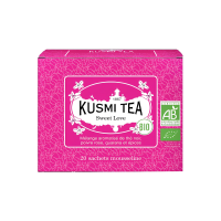 Kusmi Tea Sweet Love BIO - herbata czarna z różowym pieprzem i przyprawami (20 saszetek)