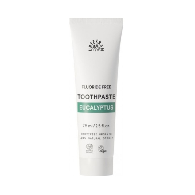 URTEKRAM Tooth Paste Eucalyptus - pasta do zębów eukaliptusowa, bez fluoru BIO 75 ml