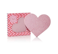Venchi Valentine Heart Chocolate - czekolada biała w kształcie serca z różą, migdałami i maliną 200 g