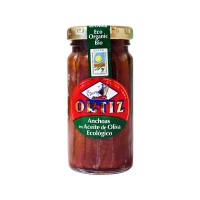 Ortiz Anchois en Aceite de Oliva - filety z sardeli w ekologicznej oliwie z oliwek extra virgin 42% 95 g