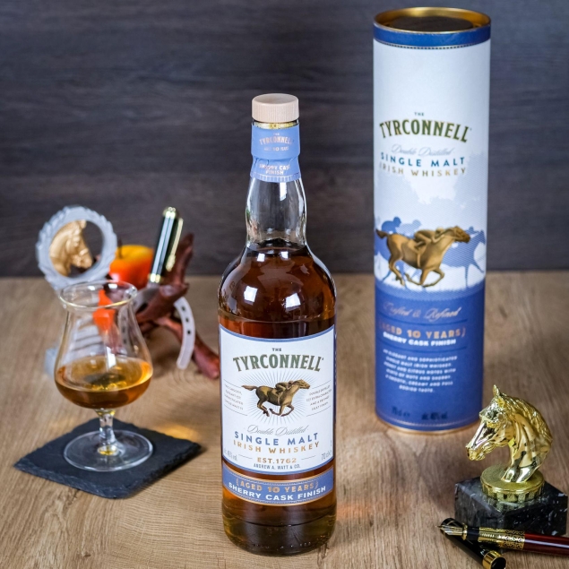 Tyrconnell Single Malt Irish Whisky 10 y.o Sherry Cask 46% - irlandzka whisky premium 0,7 l